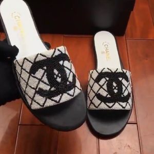 Chanel slippers